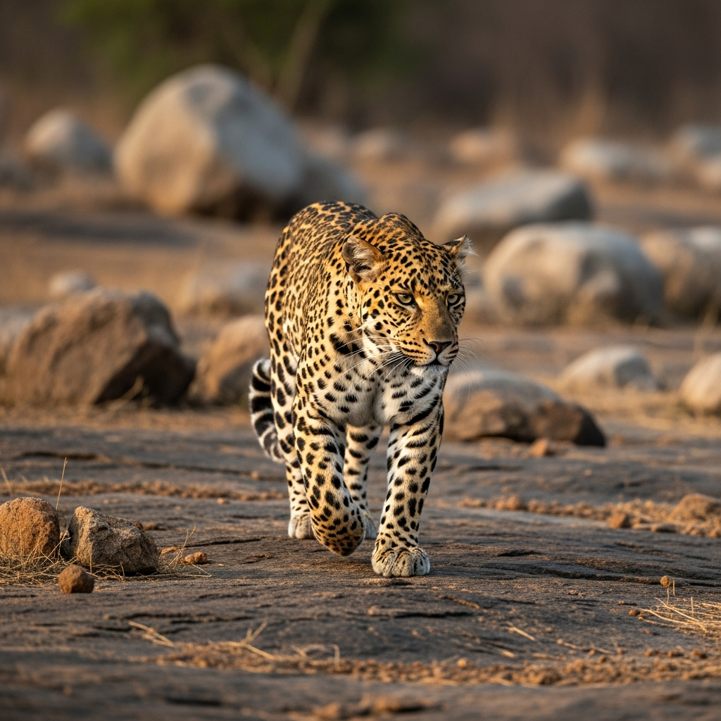 Leopard portrait